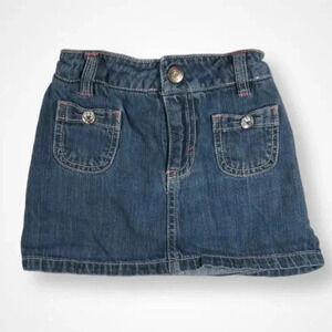 4/$20  Gymboree Dark Wash Jean Skirt
